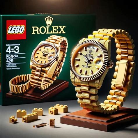 rolex lego watches|rolex lego set.